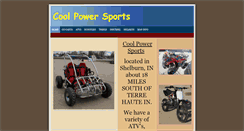 Desktop Screenshot of coolpowersports.com